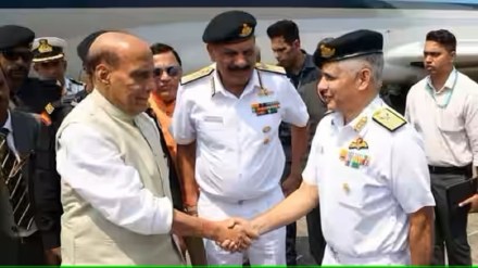 Naval Commanders’ Conference held aboard India’s first Indigenous Aircraft Carrier INS Vikran Naval Commanders’ Conference held aboard India’s first Indigenous Aircraft Carrier INS Vikran