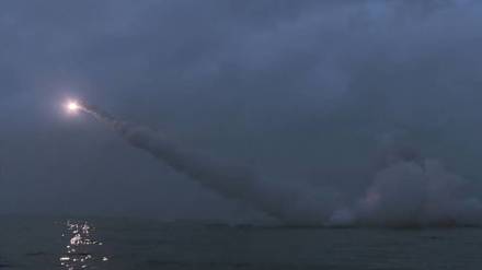 north korea submarine misslie