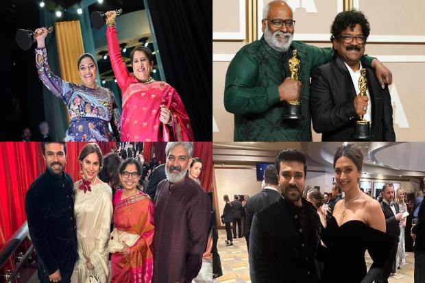 The 95th Academy Awards turned out to be one of the best award gala for the Indian cinema fraternity. With two big wins – Best Original Song (Naatu Naatu) and Best Documentary Short (The Elephant Whisperers), the mood is celebratory. Deepika Padukone also made a starry appearance as one of the presenters. 