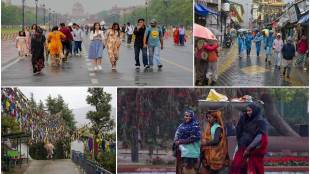 rainfall, north India