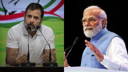 Rahul Gandhi, Narendra Modi