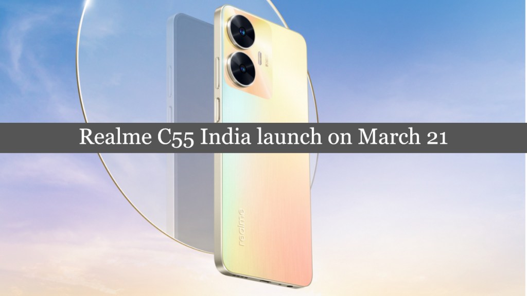 Realme C55 India launch date