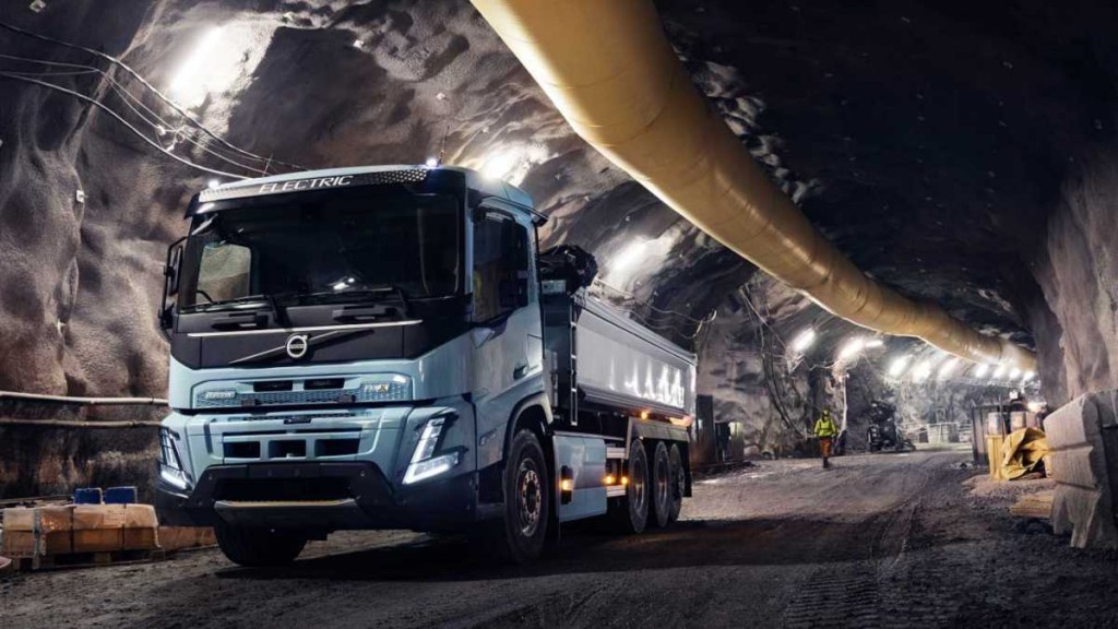volvo boliden electric trucks