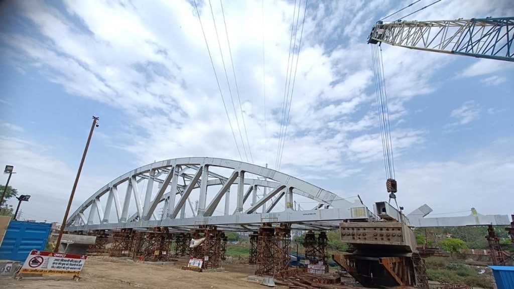 RRTS, RRTS ROUTE, RRTS train, RRTS delhi meerut, RRTS news, RRTS corridor, RRTS project, RRTS ghazipur drain, RRTS ghazipur drain construction, steel spans, steel spans on Ghazipur drain,