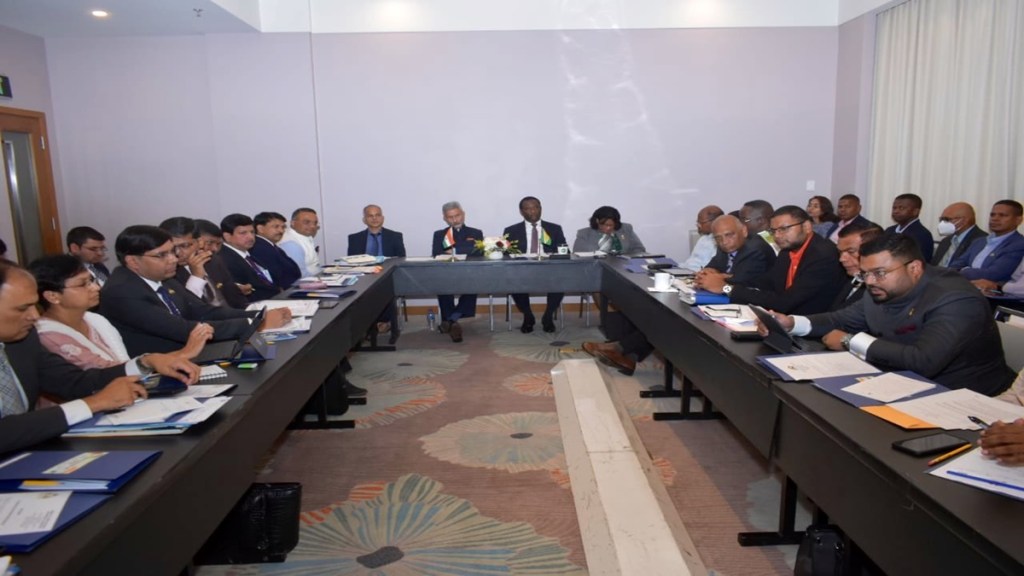 India-Guyana, India-Guyana meet, India-Guyana relations, India-Guyana ties,