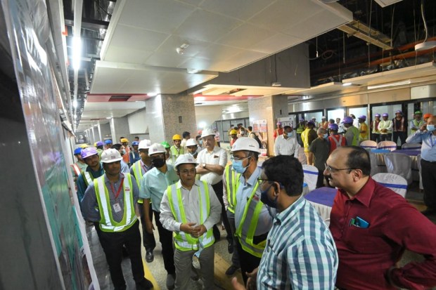 The trial run from Howrah Maidan to Esplanade stretch will start soon. It will be conducted for the next seven months. (Image: Kolkata Metro)
