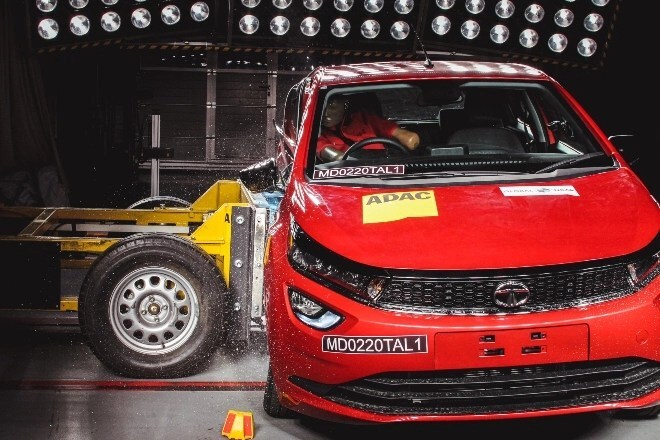 Tata Altroz is the only hatchback on this list. The Altroz bagged a 5-star safety rating in the Global NCAP crash test for adult occupant protection and a 3-star rating in the child occupant protection category.