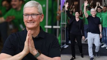 Tim Cook | Mumbai | Apple Retail Store