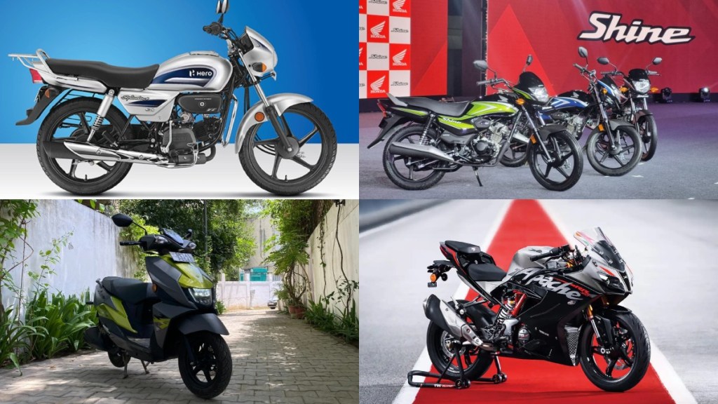 Best-selling two-wheeler brands in March 2023