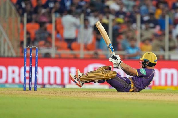 Rinku took advantage of the full-toss deliveries to hit two more maximums in the last two deliveries