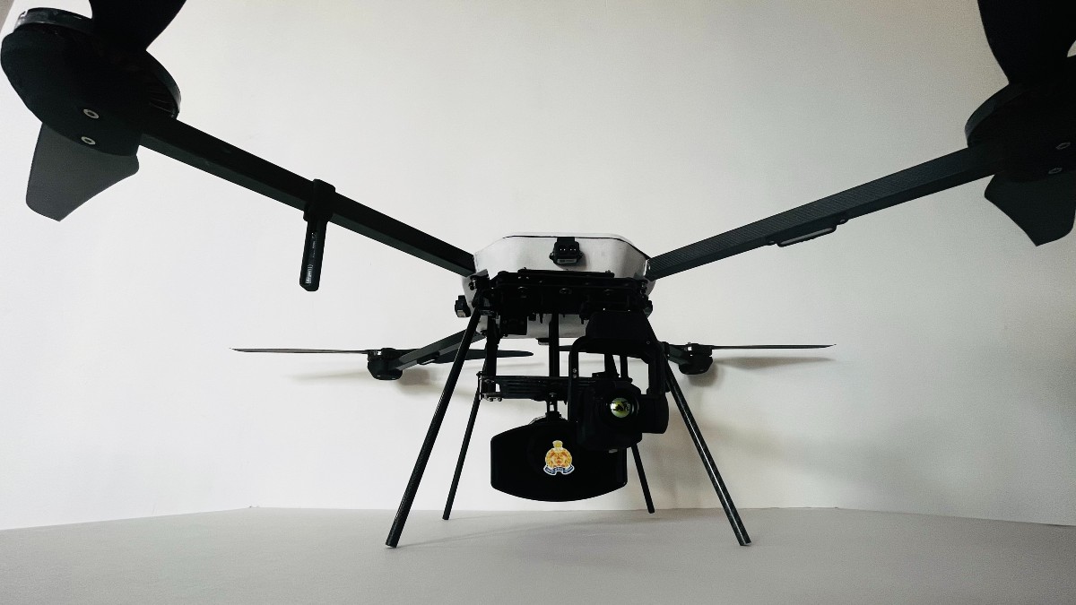 Uttar Pradesh Police Force to soon induct the `Spotter’ Drone From Pune Based Start-up Sagar Defence Engineering