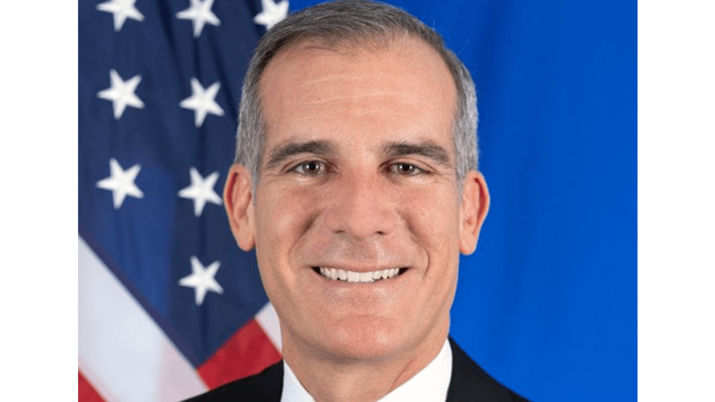 US Ambassador-Designate Eric Garcetti arrives in India, focus on deepening India-US ties