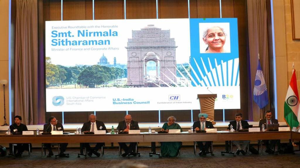 FM sitharaman in US