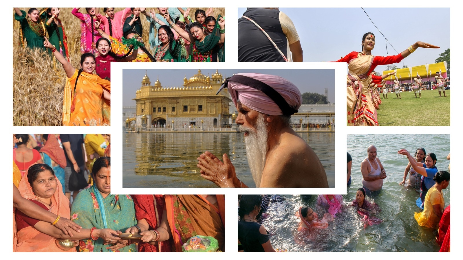 Baisakhi, Bihu, Spring festivals, Harvesting, Festivals, Celebrations, Photos