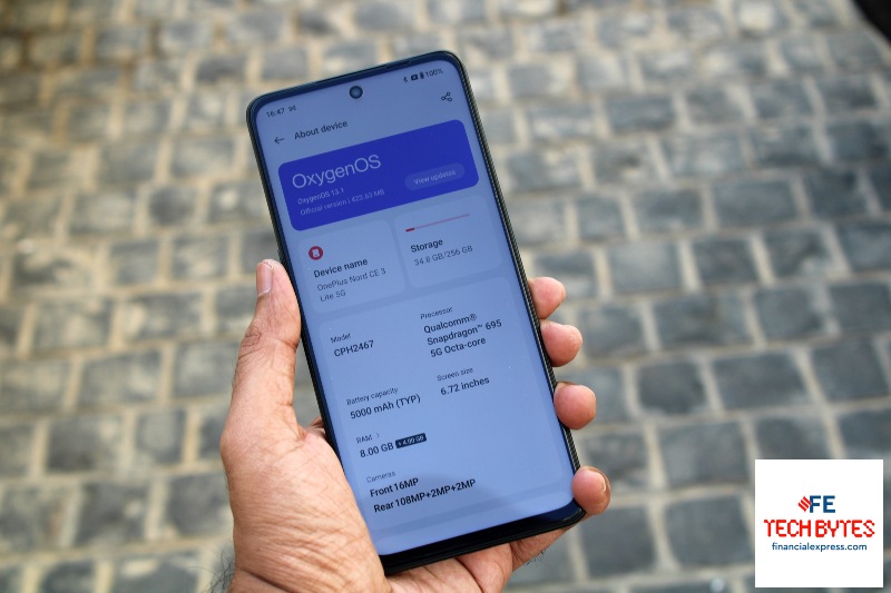 OnePlus Nord CE 3 Lite 5G rough cut