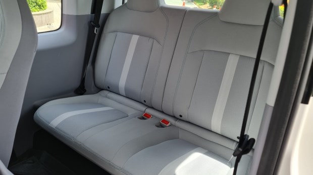 mg comet ev seats