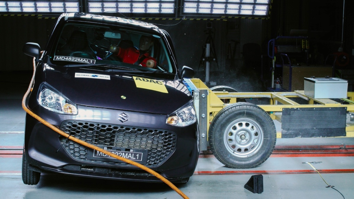 Maruti Suzuki Alto K10 crash test
