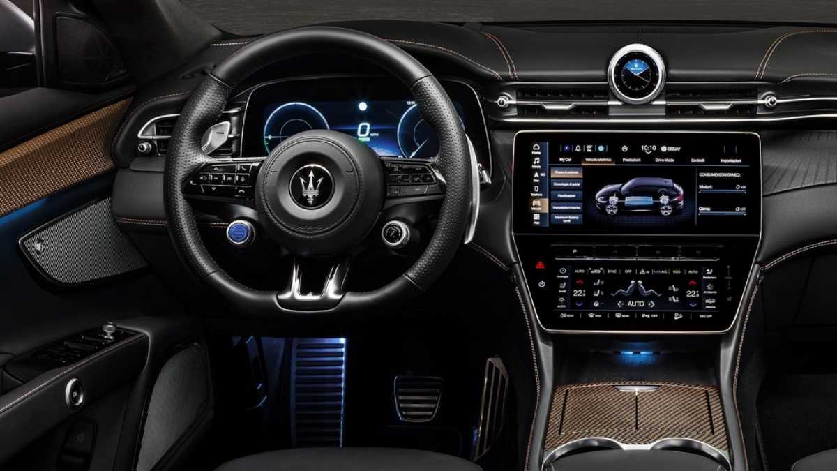 Taking centre stage is a 12.3-inch infotainment system with wireless smartphone connectivity, along with gesture controls.