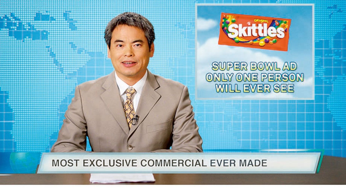 Without spending a single penny on the Super Bowl, Skittles owned the game