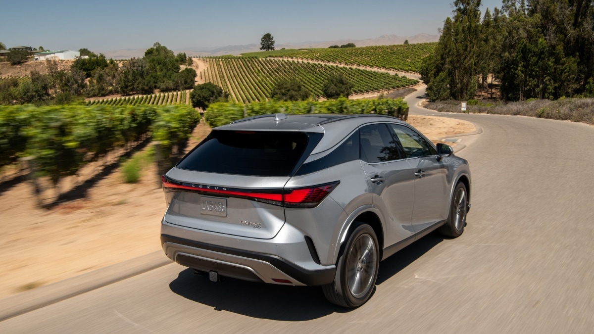 The entry-level, the RX 350h is powered by a 2.5-litre in-line naturally aspirated powertrain that tag teams along with an electric motor and has a combined output of 248bhp and 242Nm of torque. According to Lexus, it can do 0-100 kmph in 7.9 seconds and has a top speed of 200 kmph. 