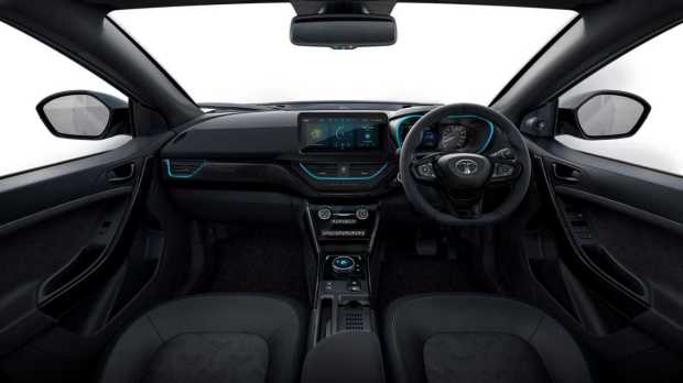 nexon ev dark interior