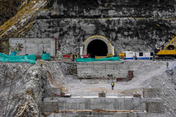Anji Khad bridge, the first cable-stayed railway bridge of India is nearing completion and the deck of the bridge is expected to be ready by May, 2023 on the Anji river in Jammu and Kashmir. (PTI photo)