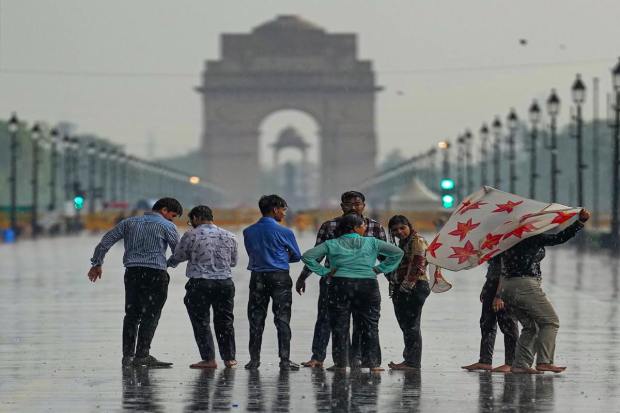 Areas in the northern and eastern regions received heavy rainfall from mid-March to April. Light to moderate rainfall activity with thunderstorm and gusty winds is expected till 5 April. (PTI image)