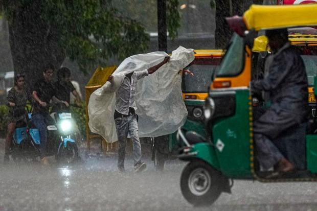 The IMD stated that there is a high likelihood that the El Nino phenomenon will develop during the June to September period and can weaken the intensity of monsoon rains . (PTI Image)