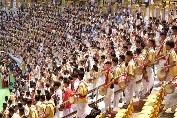 The performance itself will just be around 15 minutes long and 70 per cent of the performers would be women and 30 per cent men. (PTI Image)
