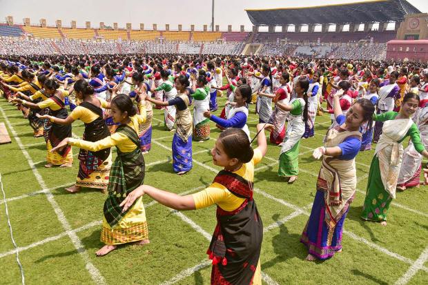 Bihu exponent Ranjit Gogoi has been roped in to choreograph the routine. (PTI Image)