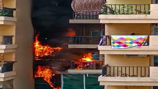 Noida society fire