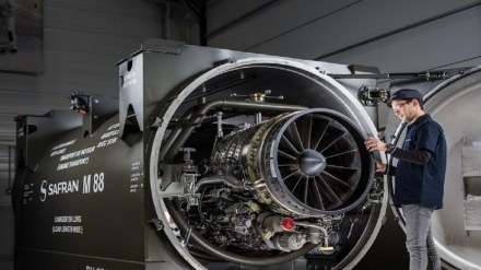 Safran's M88 jetengine for Rafale Safran's M88 jetengine for Rafale