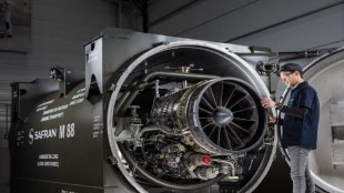 Safran's M88 jetengine for Rafale