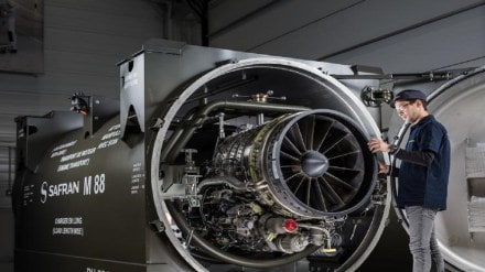 Safran's M88 jetengine for Rafale