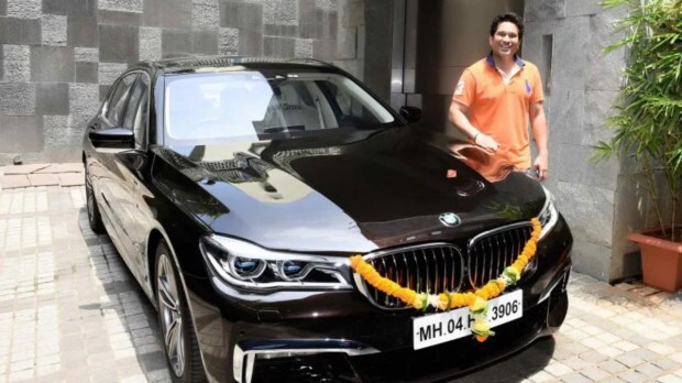 Sachin Tendulkar bmw 