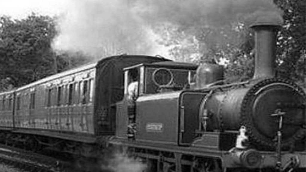 This day that year, First passenger train