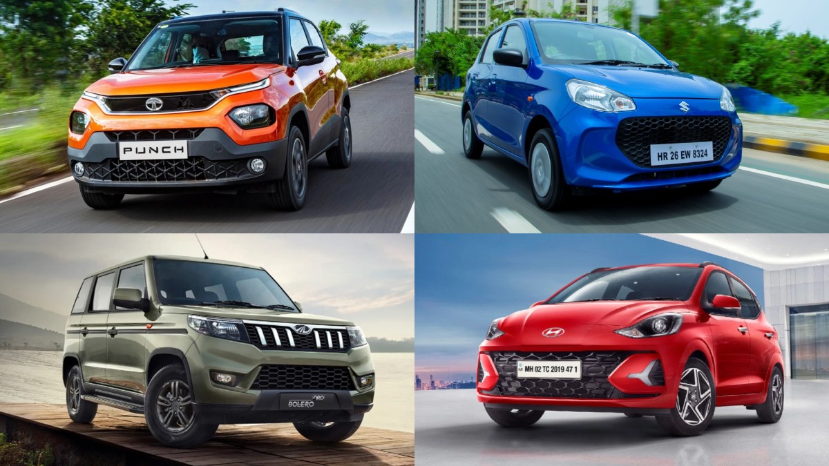 Top 10 cars in India under Rs 10 lakh