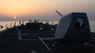 US warship
