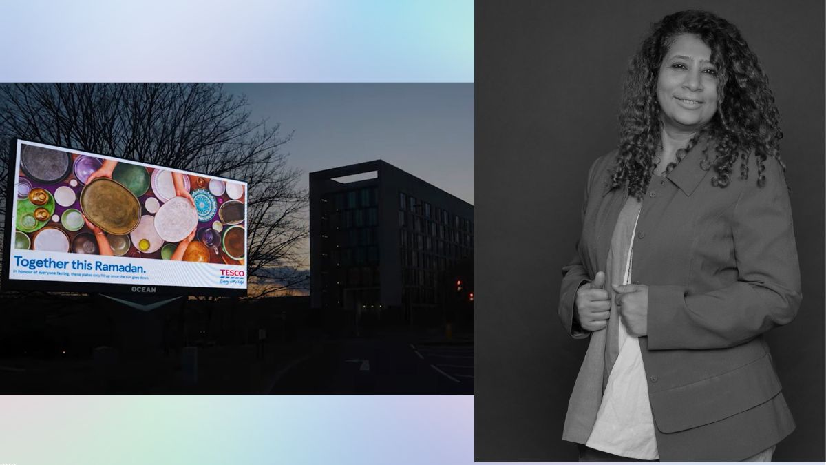 Billboards faced east, so the sun would set behind them.