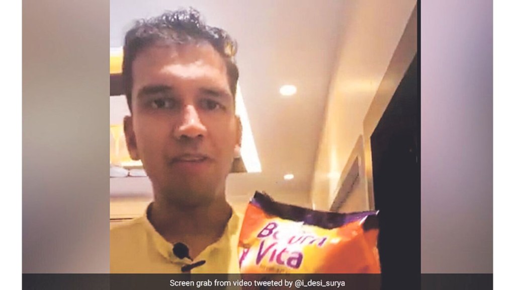 Himatsingka had to take down the reel after being served a legal notice by Cadbury Himatsingka had to take down the reel after being served a legal notice by Cadbury