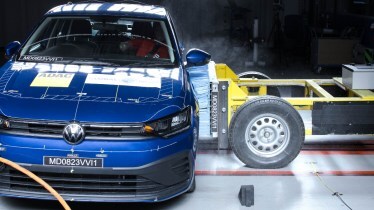 Volkswagen Virtus / Skoda Slavia side impact.