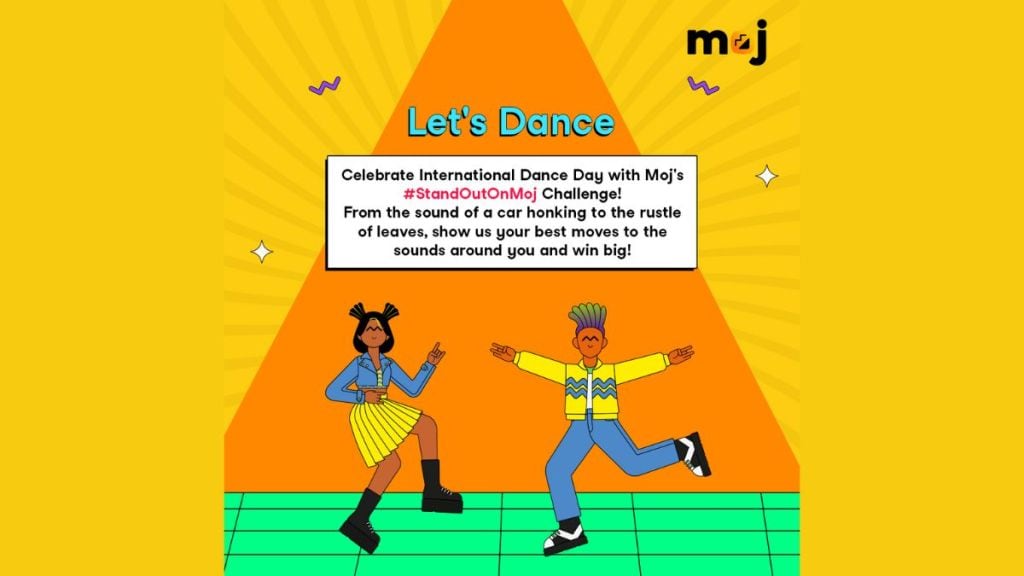 The tune has been created by Moj’s in-house team.