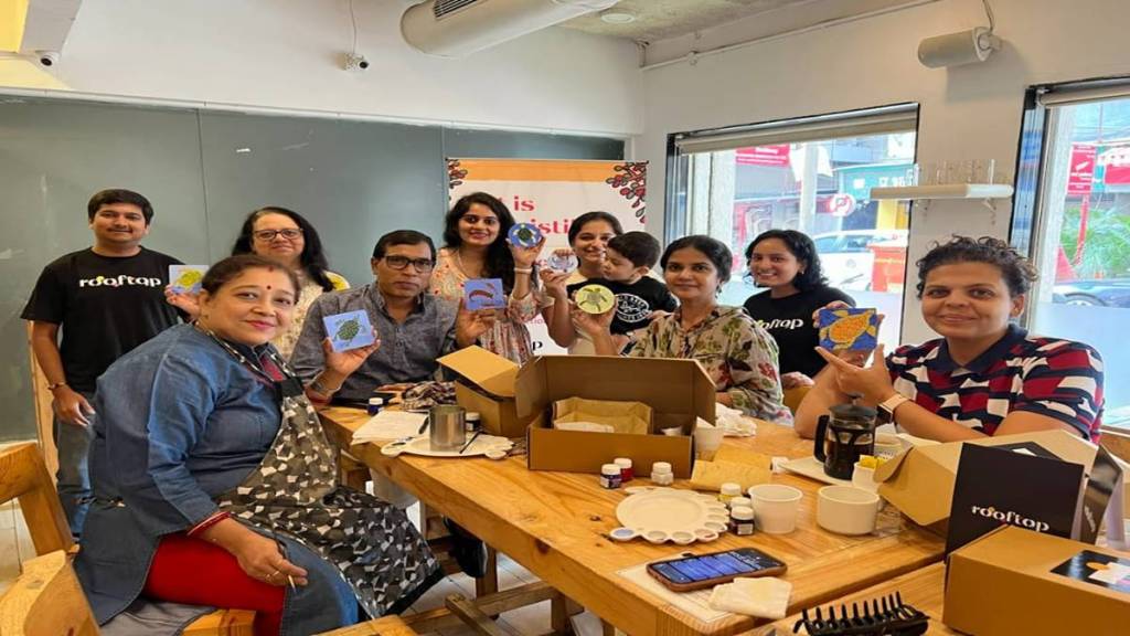 rooftop app, art, art and painting, app for artist, lifestyle