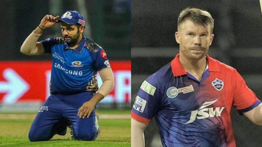 david warner rohit sharma