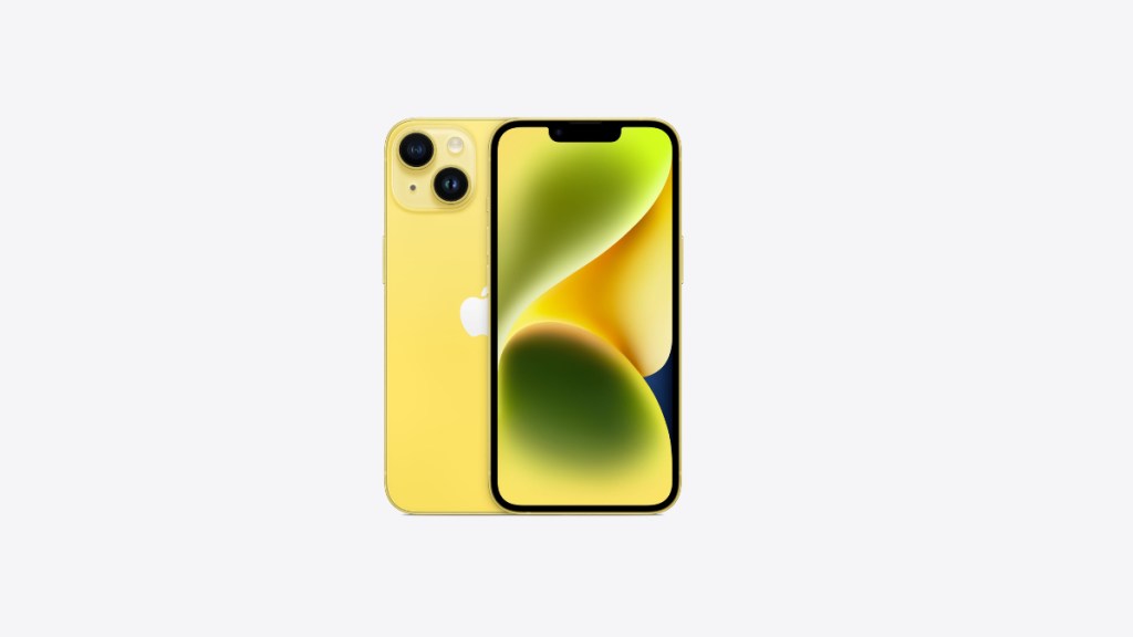iPhone 14 yellow price cut
