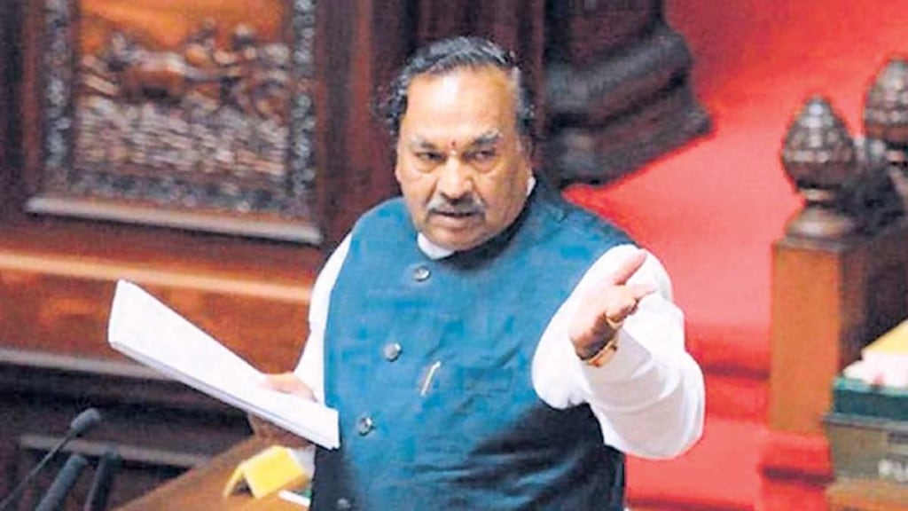 senior Karnataka BJP leader K S Eshwarappa on Tuesday announced that he will not contest the upcoming polls. senior Karnataka BJP leader K S Eshwarappa on Tuesday announced that he will not contest the upcoming polls.