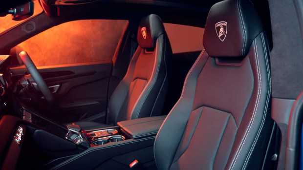 The interior gets optional Alcantara, while there is a long list of customisation options Lamborghini offers.