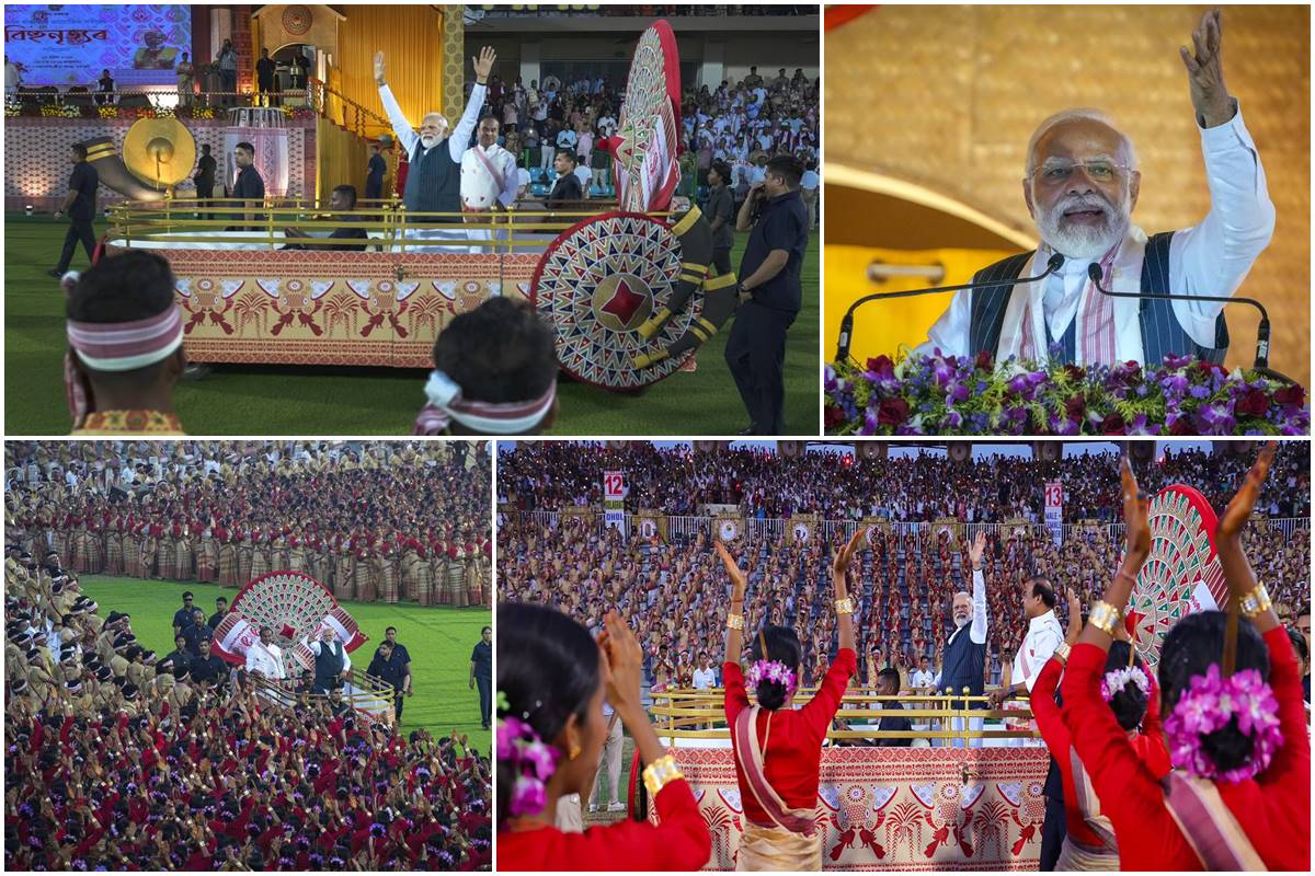 Spectacular, Bihu programme, Guwahati, PM Modi
