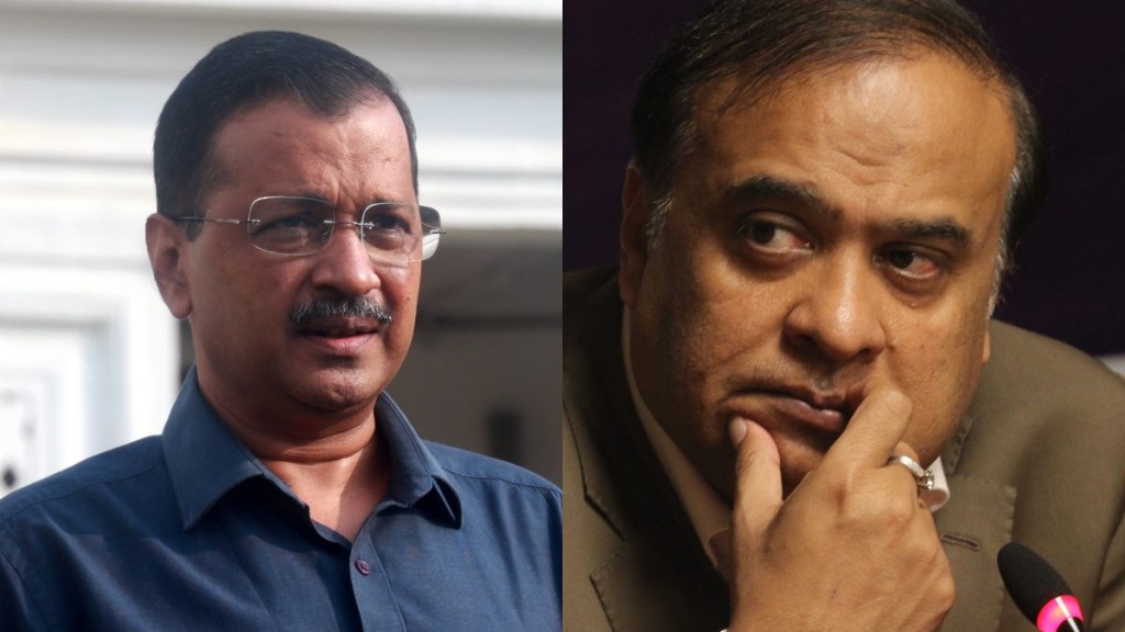 Arvind Kejriwal, Himanta Biswa Sarma Arvind Kejriwal, Himanta Biswa Sarma