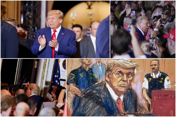 For the first time in history, an ex-U.S. president has appeared in court as a criminal defendant. On Tuesday, Donald Trump surrendered to authorities. He was being indicted by a New York grand jury on charges related to hush-money payments at the height of the 2016 presidential poll.On Tuesday, prosecutors unsealed the indictment against the former president of the USA. The 45th president of the United States was charged with 34 counts of falsifying business records in the first degree.Prosecutors said Trump conspired to undermine the 2016 presidential election. He tried to suppress information that could harm his candidacy, and then concealed the true nature of the hush-money payments, prosecutors added.  In a Manhattan courtroom, Trump (a 2024 presidential candidate) pleaded not guilty to 34 felony charges. He then flew home to Florida. He, at his home (Mar-a-Lago), also spoke to a crowd of supporters.Appearing in front of his supporters at his Florida home, on Tuesday night, Trump repeated his claims that the investigation was politically motivated.Here are key moments from the unprecedented court drama: